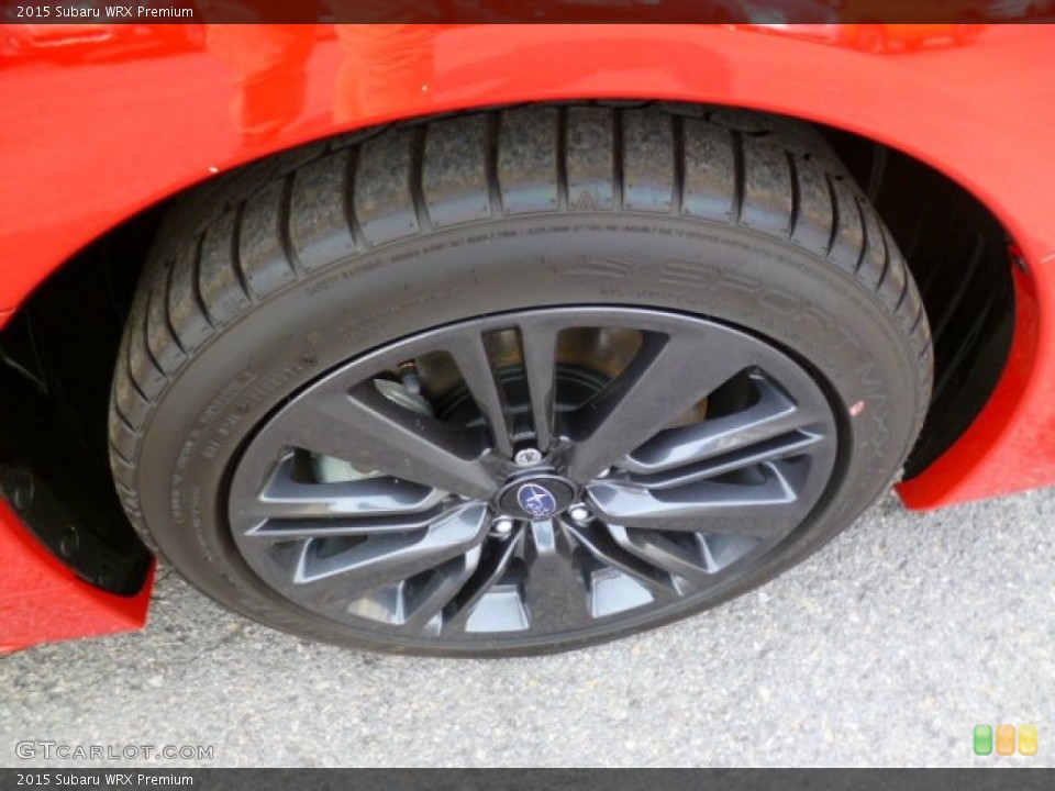 2015 Subaru WRX Premium Wheel and Tire Photo #92693906