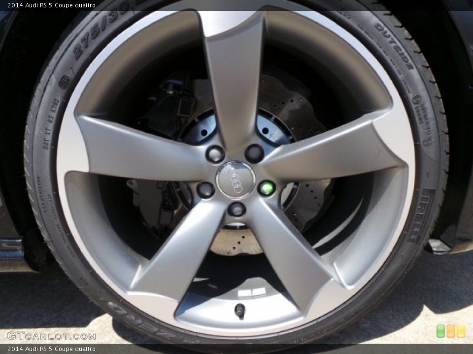 2014 Audi RS 5 Coupe quattro Wheel and Tire Photo #92697398
