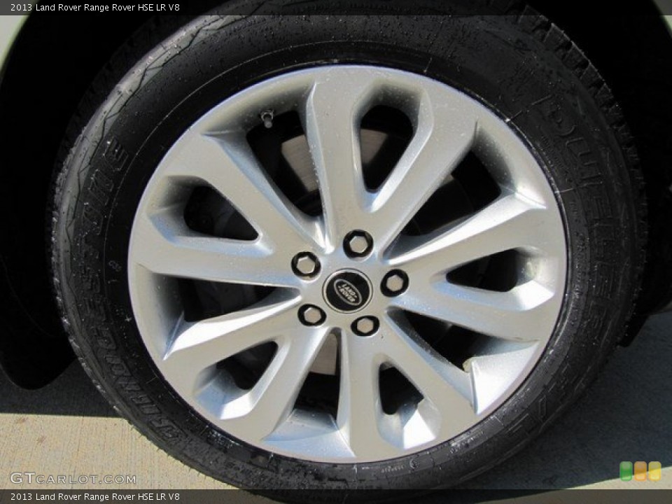 2013 Land Rover Range Rover HSE LR V8 Wheel and Tire Photo #92699728