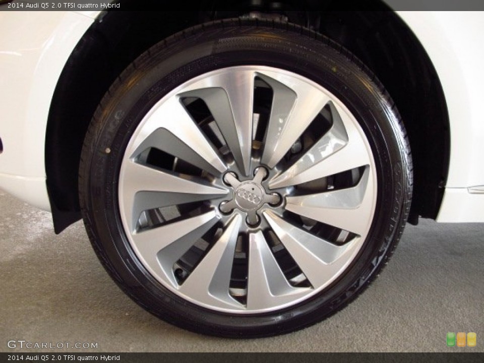 2014 Audi Q5 2.0 TFSI quattro Hybrid Wheel and Tire Photo #92724349