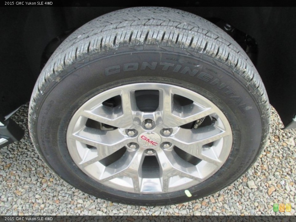 2015 GMC Yukon SLE 4WD Wheel and Tire Photo #92735200