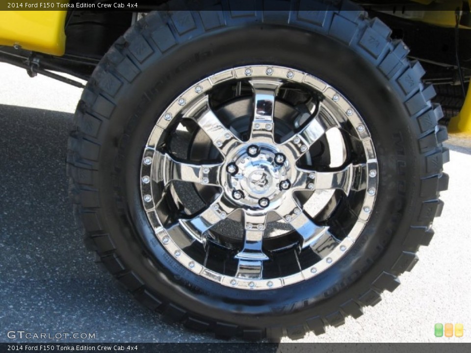 2014 Ford F150 Tonka Edition Crew Cab 4x4 Wheel and Tire Photo #92742259