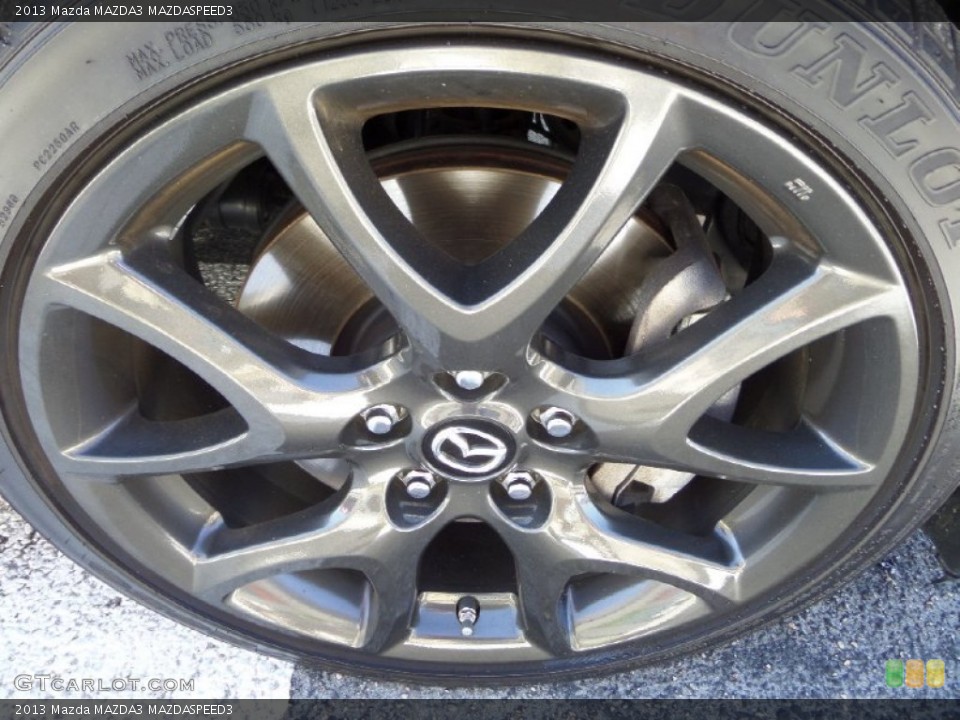 2013 Mazda MAZDA3 MAZDASPEED3 Wheel and Tire Photo #92743318