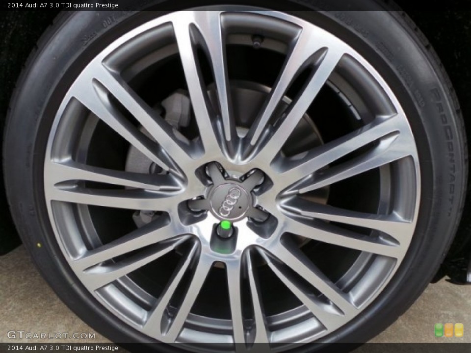 2014 Audi A7 3.0 TDI quattro Prestige Wheel and Tire Photo #92771920