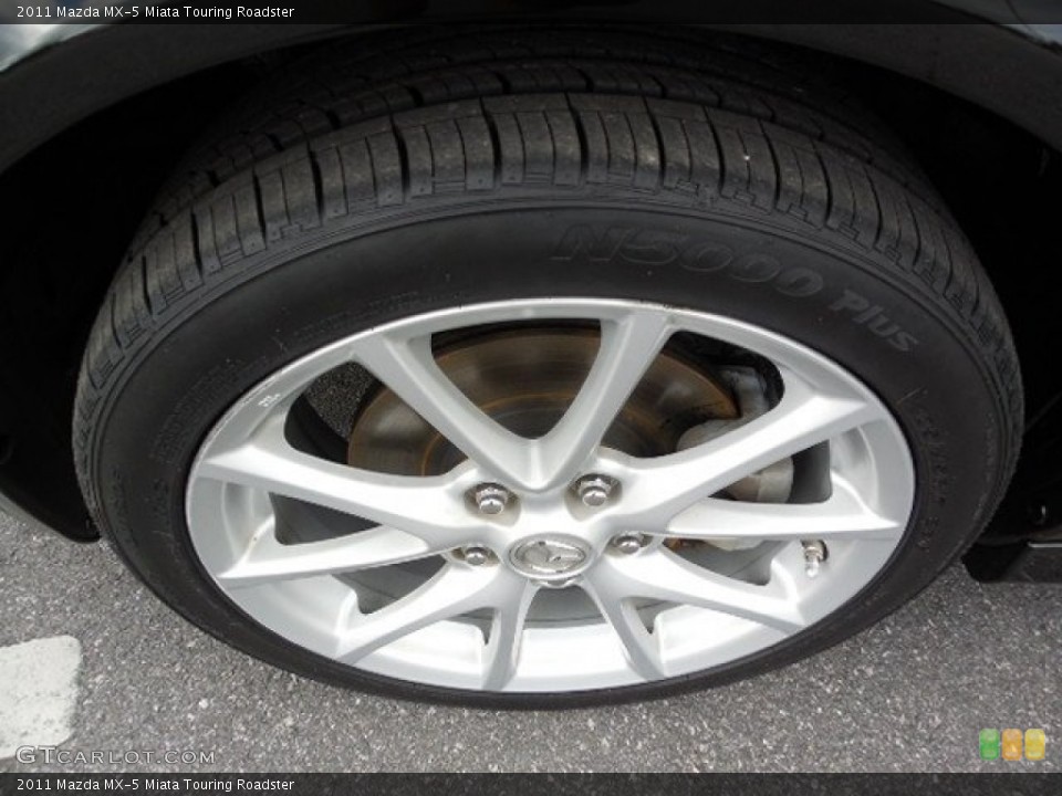 2011 Mazda MX-5 Miata Touring Roadster Wheel and Tire Photo #92778601