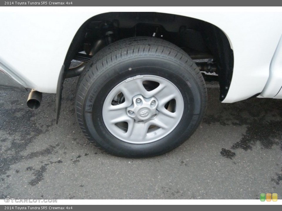 2014 Toyota Tundra SR5 Crewmax 4x4 Wheel and Tire Photo #92792586