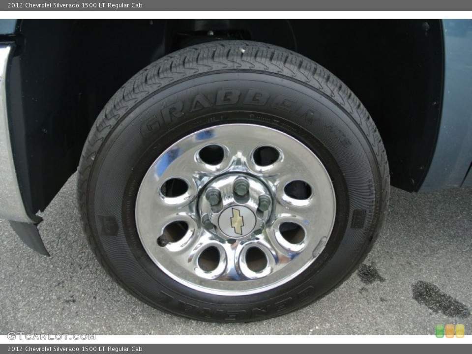 2012 Chevrolet Silverado 1500 LT Regular Cab Wheel and Tire Photo #92793615