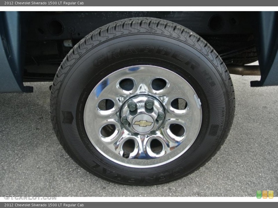 2012 Chevrolet Silverado 1500 LT Regular Cab Wheel and Tire Photo #92793636