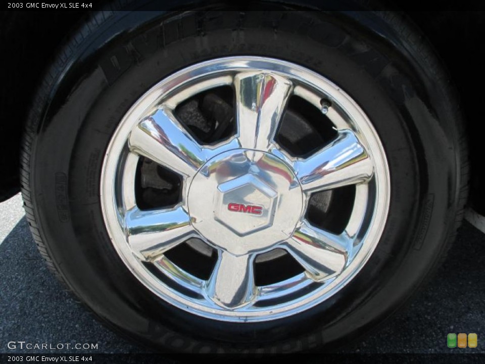 2003 GMC Envoy XL SLE 4x4 Wheel and Tire Photo #92794000