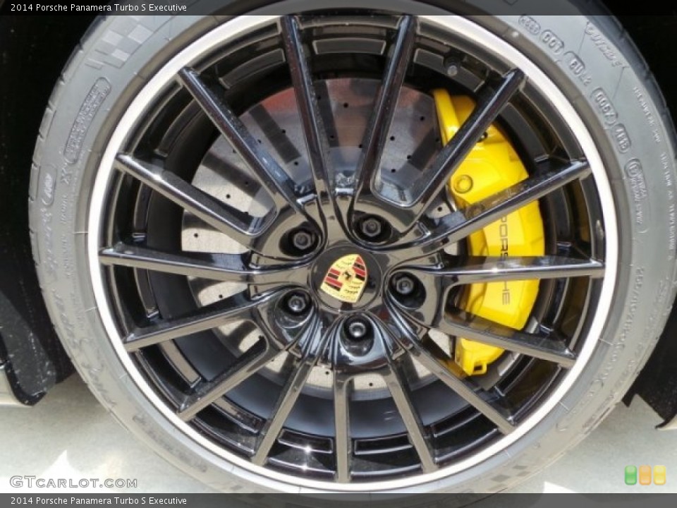 2014 Porsche Panamera Turbo S Executive Wheel and Tire Photo #92806143
