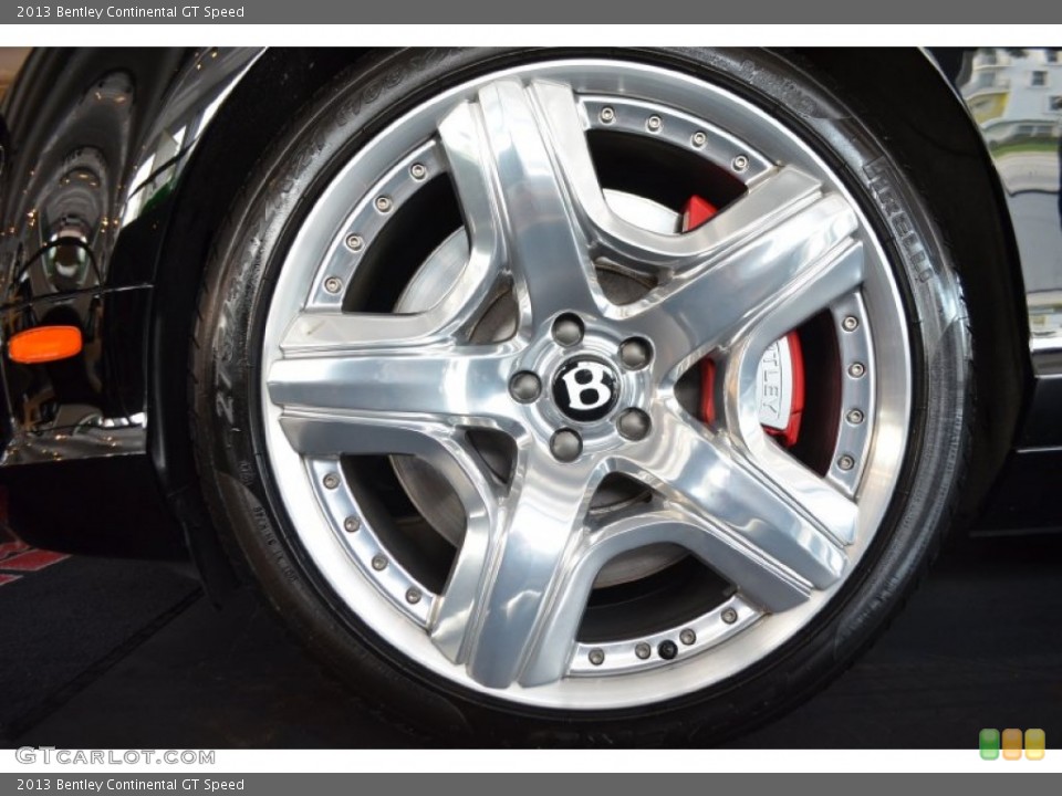 2013 Bentley Continental GT Speed Wheel and Tire Photo #92813295