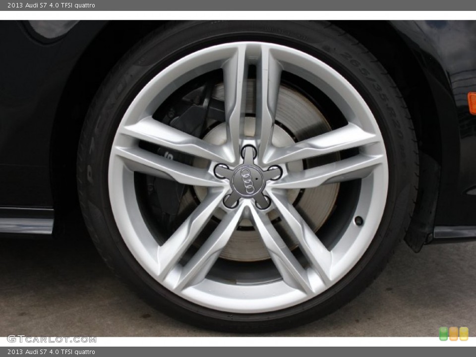 2013 Audi S7 4.0 TFSI quattro Wheel and Tire Photo #92823579