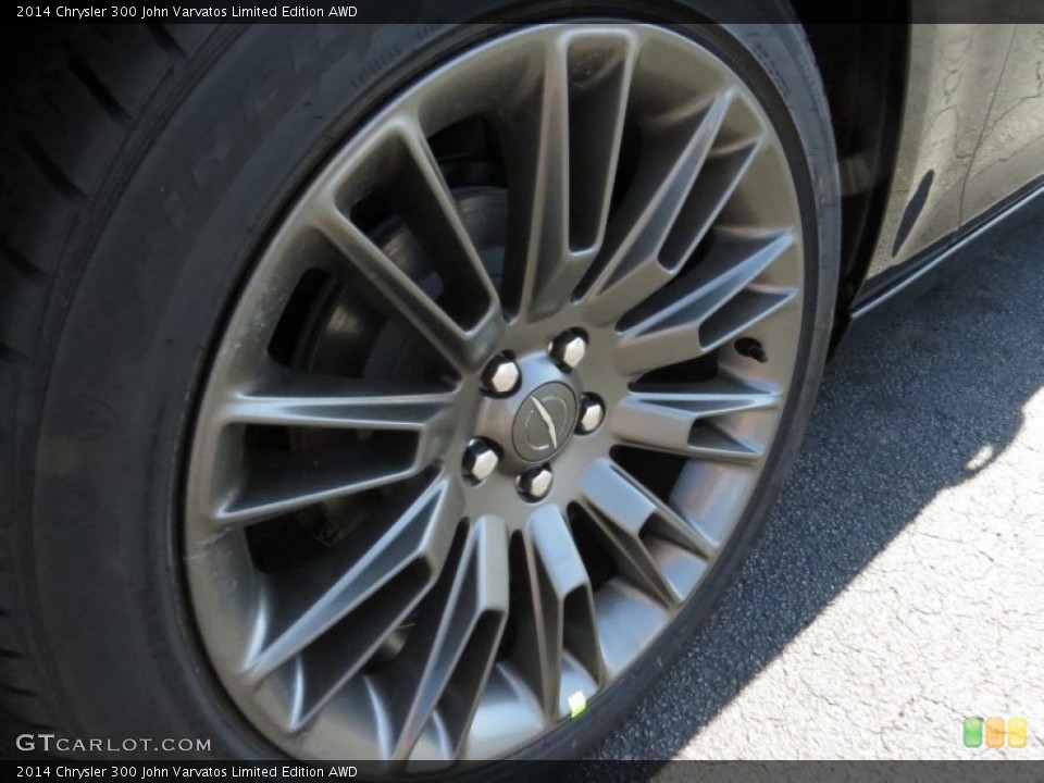 2014 Chrysler 300 John Varvatos Limited Edition AWD Wheel and Tire Photo #92839691