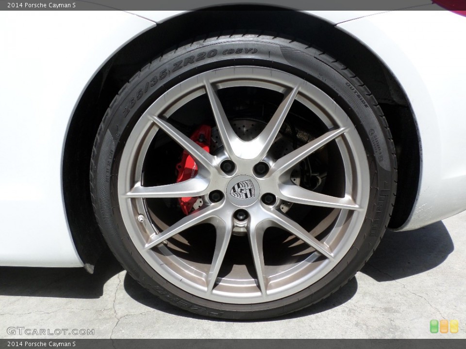2014 Porsche Cayman S Wheel and Tire Photo #92842356