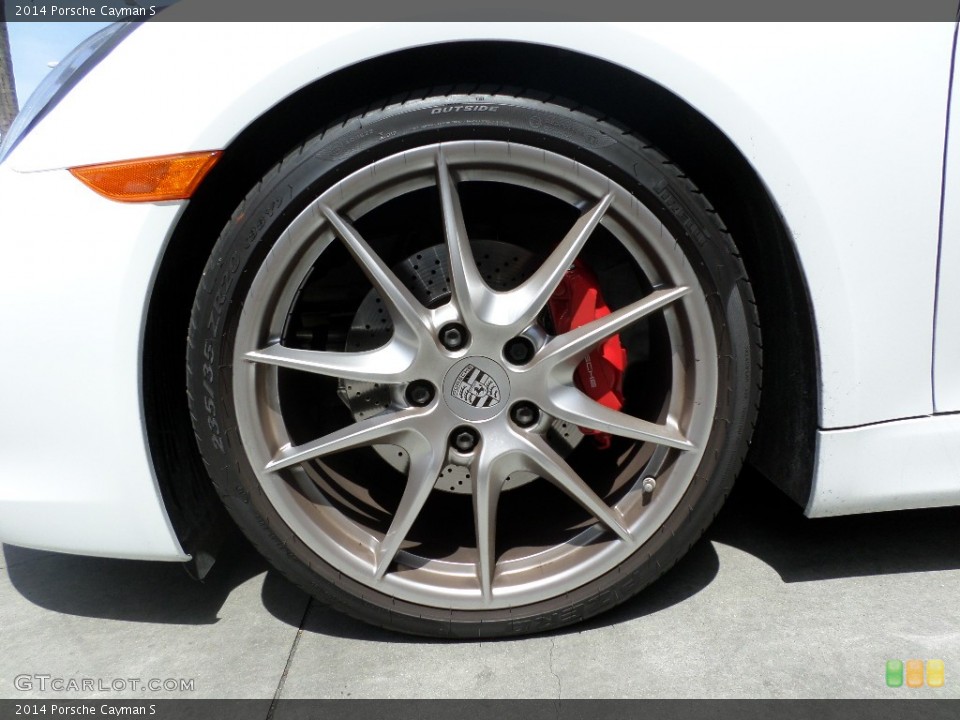 2014 Porsche Cayman S Wheel and Tire Photo #92842391