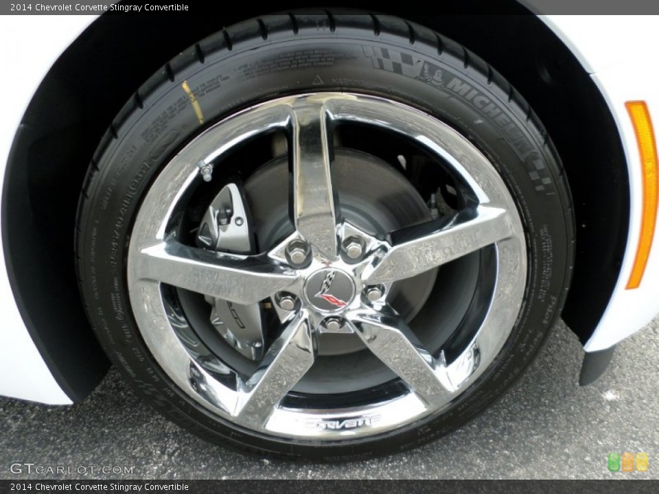 2014 Chevrolet Corvette Stingray Convertible Wheel and Tire Photo #92852615