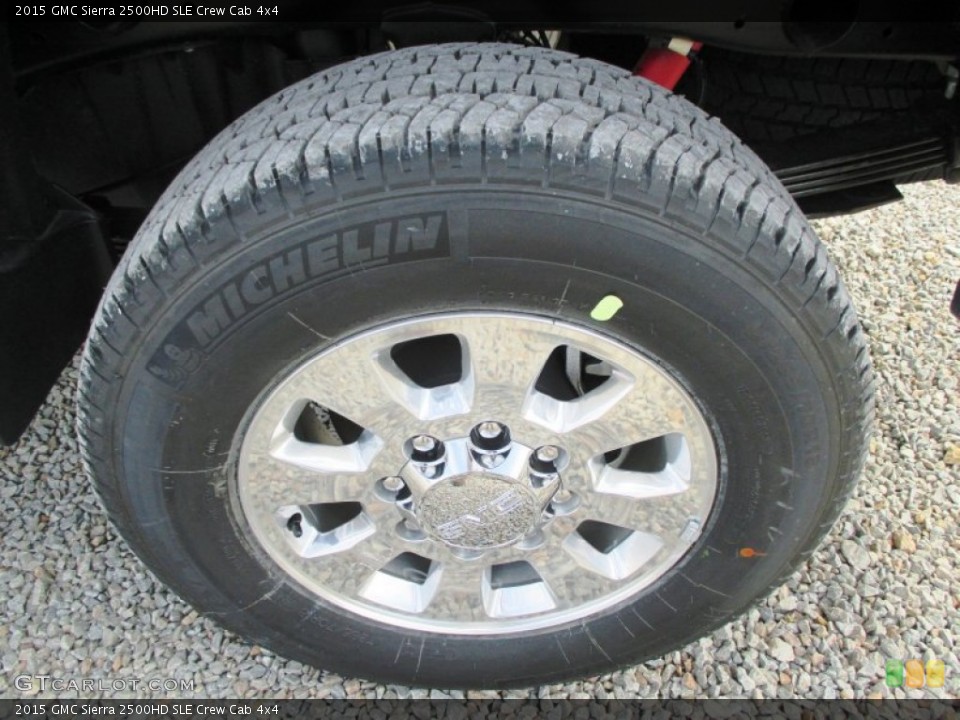 2015 GMC Sierra 2500HD SLE Crew Cab 4x4 Wheel and Tire Photo #92855768