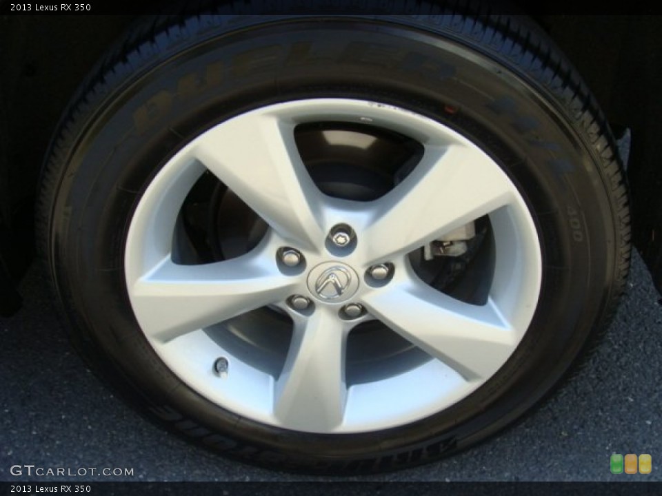 2013 Lexus RX 350 Wheel and Tire Photo #92856601