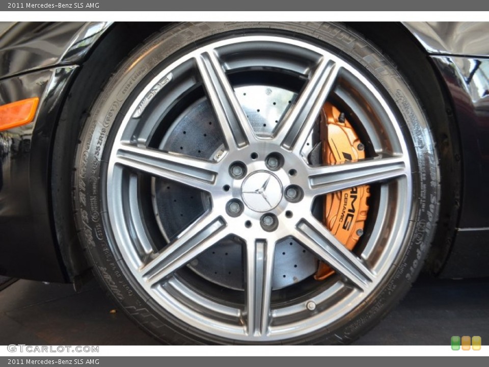 2011 Mercedes-Benz SLS AMG Wheel and Tire Photo #92859014
