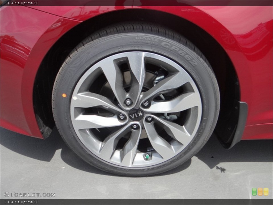 2014 Kia Optima SX Wheel and Tire Photo #92870375