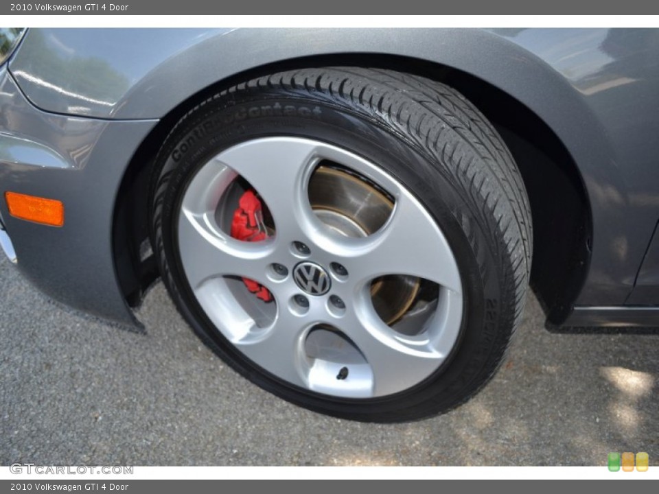 2010 Volkswagen GTI 4 Door Wheel and Tire Photo #92870639