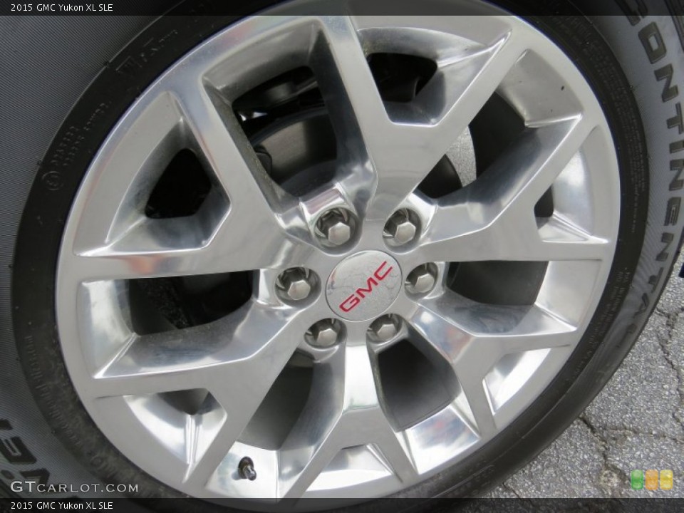 2015 GMC Yukon XL SLE Wheel and Tire Photo #92897672