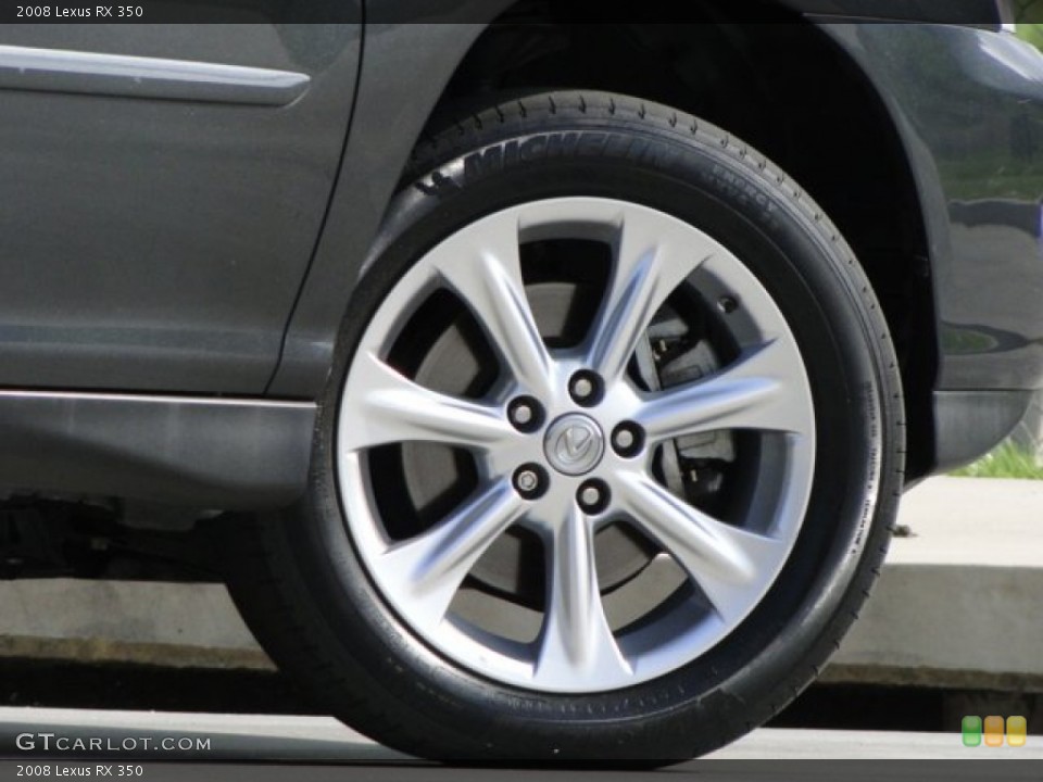 2008 Lexus RX 350 Wheel and Tire Photo #92898464