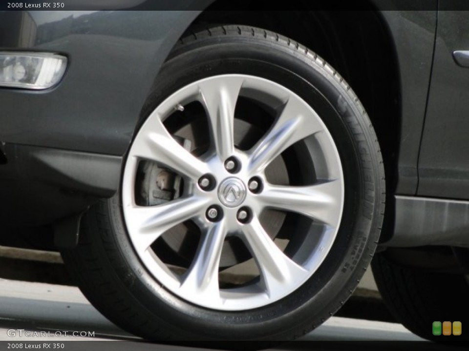 2008 Lexus RX 350 Wheel and Tire Photo #92898542