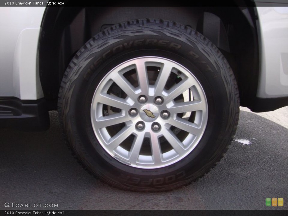 2010 Chevrolet Tahoe Hybrid 4x4 Wheel and Tire Photo #92911853