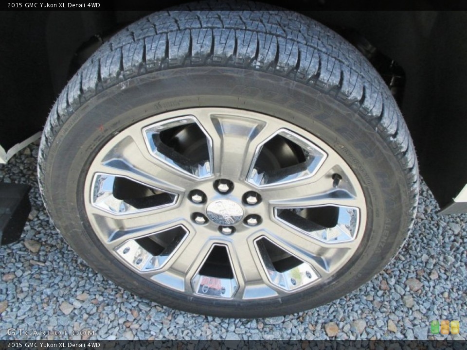 2015 GMC Yukon XL Denali 4WD Wheel and Tire Photo #92918596