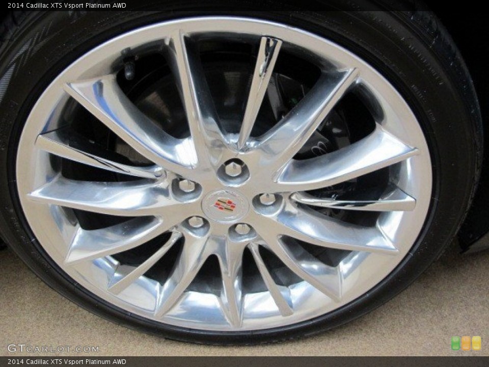 2014 Cadillac XTS Vsport Platinum AWD Wheel and Tire Photo #92942438