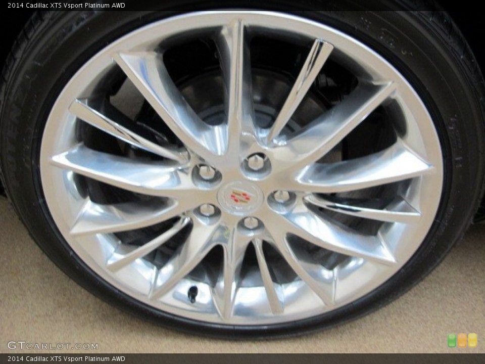 2014 Cadillac XTS Vsport Platinum AWD Wheel and Tire Photo #92942462