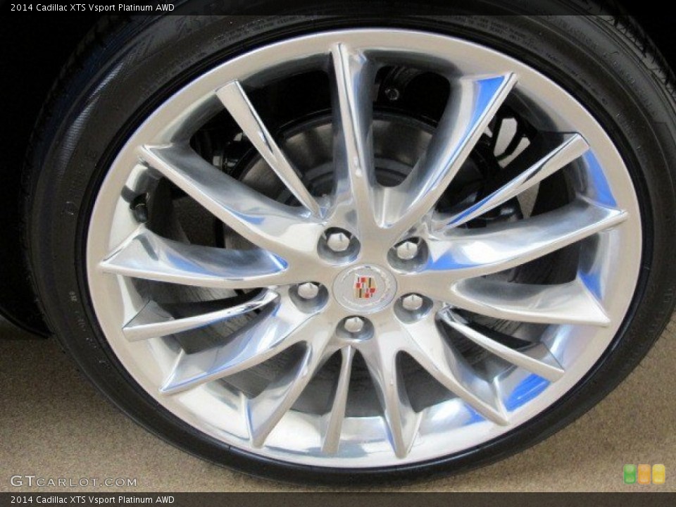 2014 Cadillac XTS Vsport Platinum AWD Wheel and Tire Photo #92942485