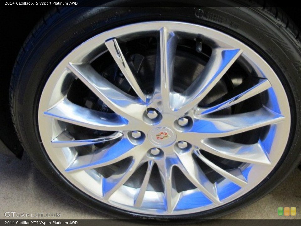 2014 Cadillac XTS Vsport Platinum AWD Wheel and Tire Photo #92942509