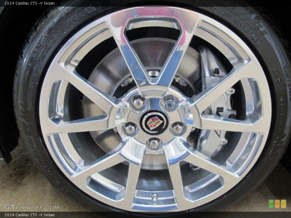 2014 Cadillac CTS -V Sedan Wheel and Tire Photo #92947519