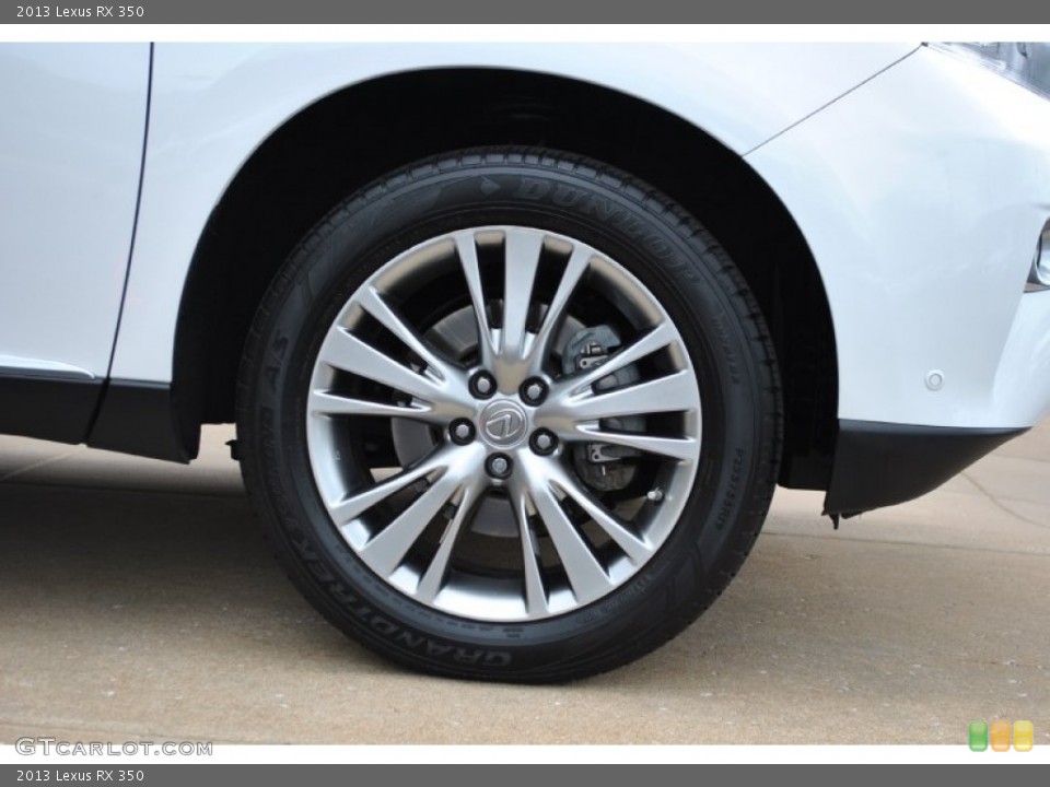 2013 Lexus RX 350 Wheel and Tire Photo #92959862