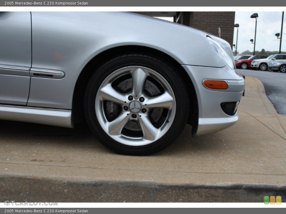 2005 Mercedes-Benz C 230 Kompressor Sedan Wheel and Tire Photo #92960729