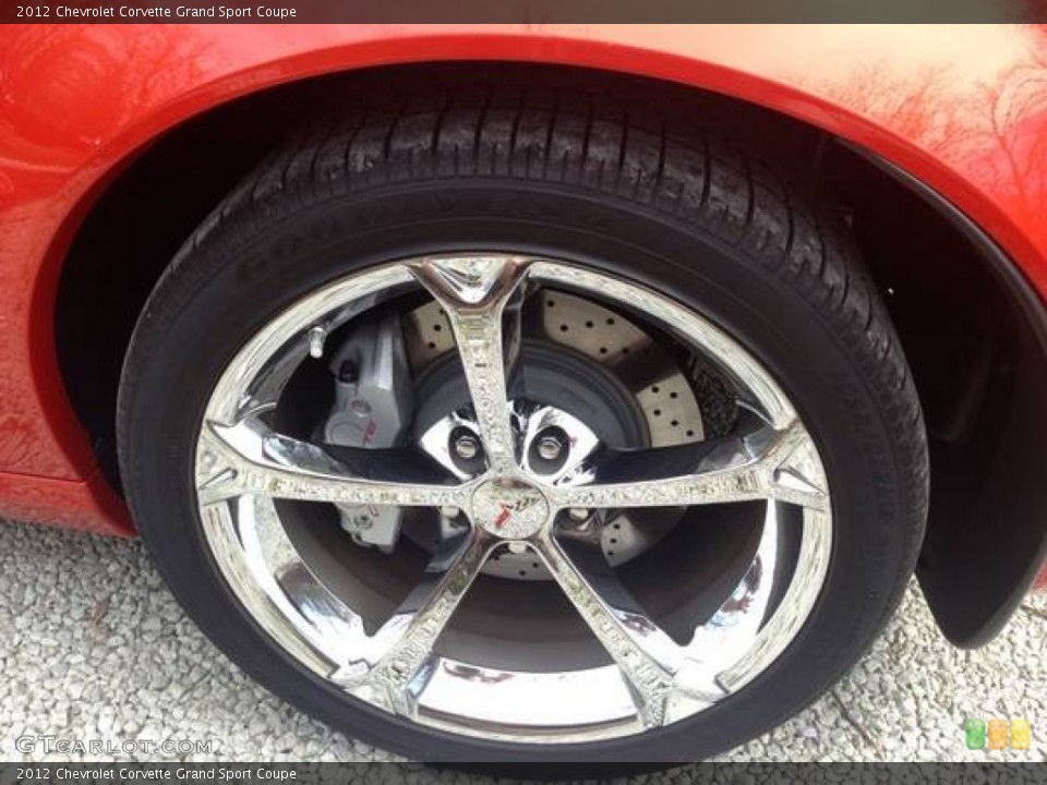 2012 Chevrolet Corvette Grand Sport Coupe Wheel and Tire Photo #92973365