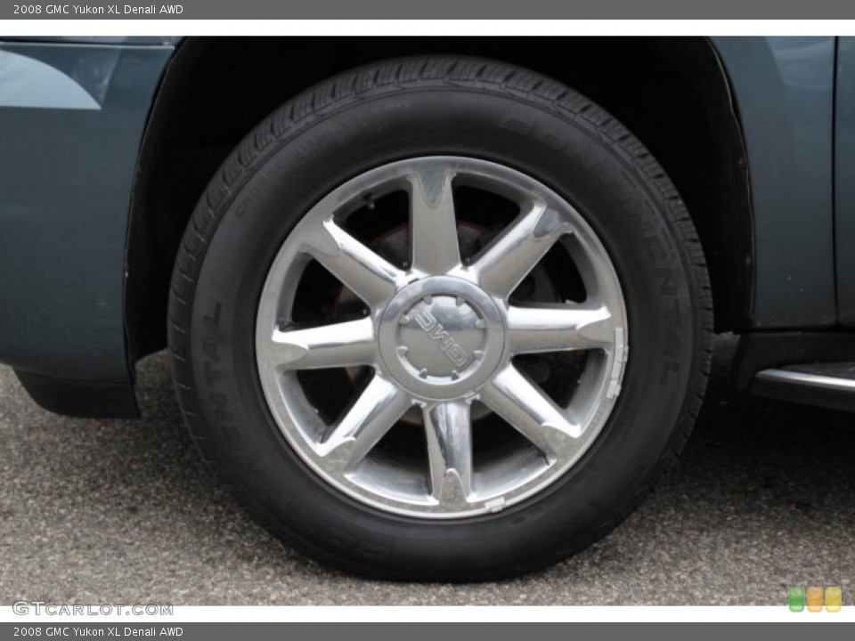 2008 GMC Yukon XL Denali AWD Wheel and Tire Photo #92986571