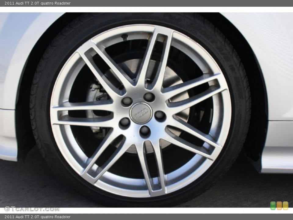 2011 Audi TT 2.0T quattro Roadster Wheel and Tire Photo #93034851