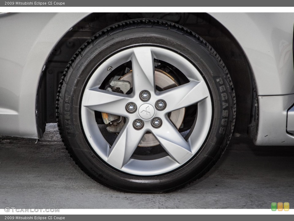 2009 Mitsubishi Eclipse GS Coupe Wheel and Tire Photo #93082459