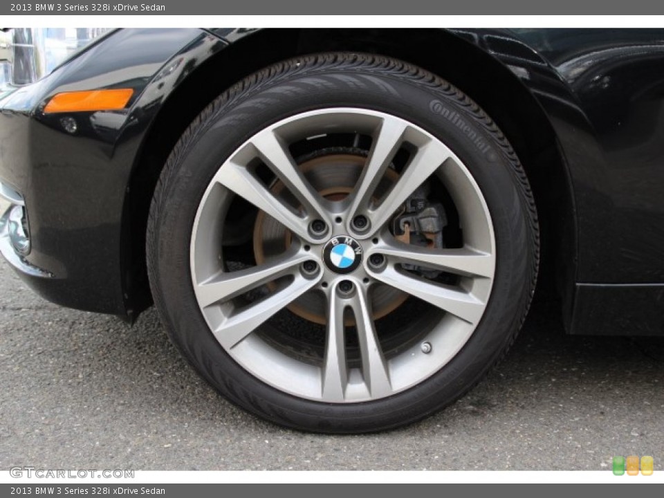 2013 BMW 3 Series 328i xDrive Sedan Wheel and Tire Photo #93096872