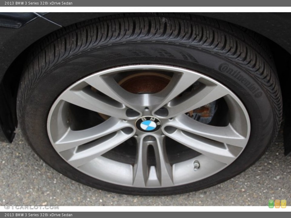 2013 BMW 3 Series 328i xDrive Sedan Wheel and Tire Photo #93096893