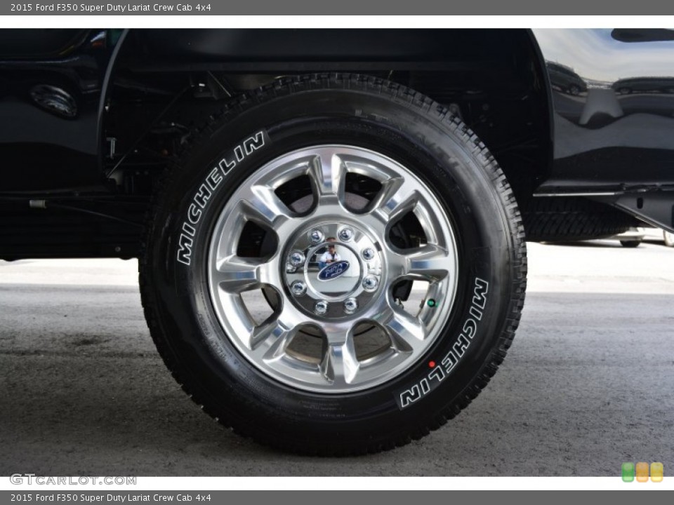 2015 Ford F350 Super Duty Lariat Crew Cab 4x4 Wheel and Tire Photo #93105089