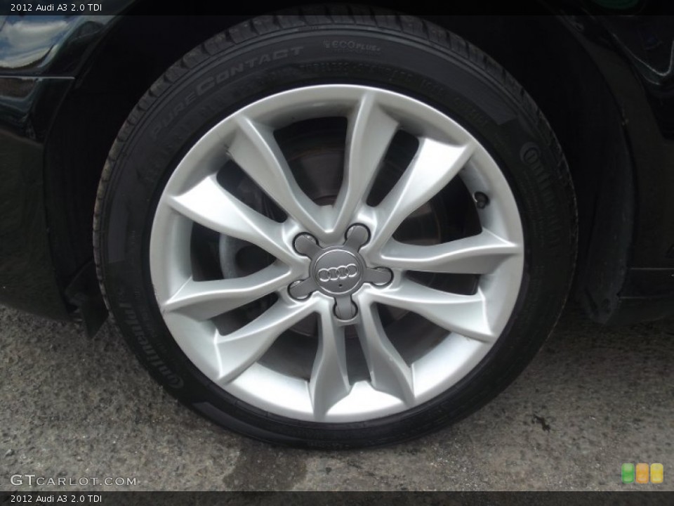 2012 Audi A3 2.0 TDI Wheel and Tire Photo #93134736