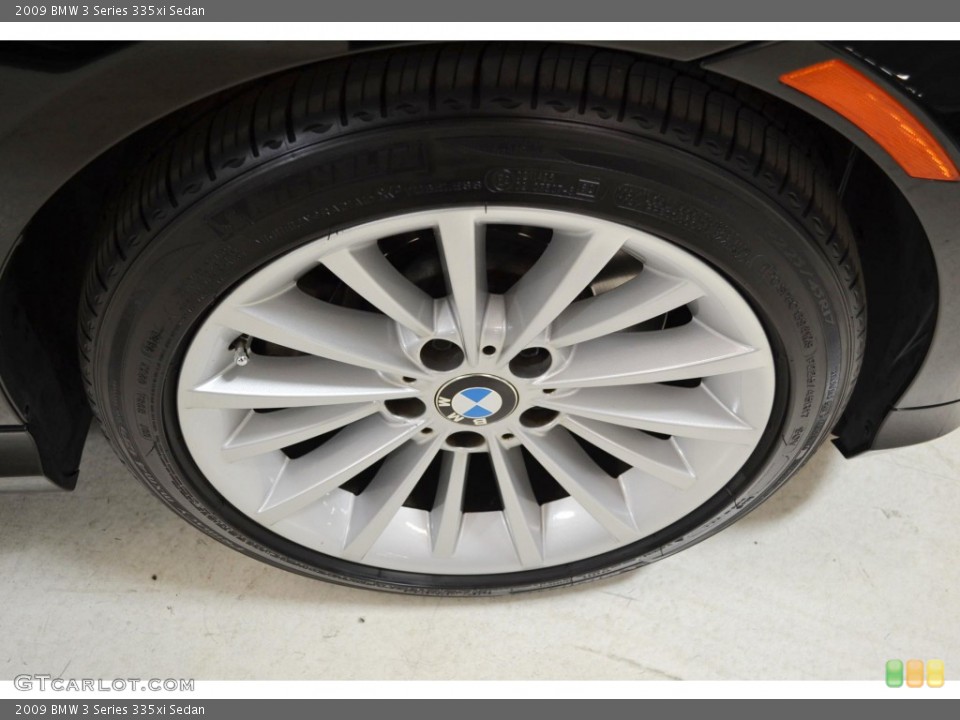 2009 BMW 3 Series 335xi Sedan Wheel and Tire Photo #93145234