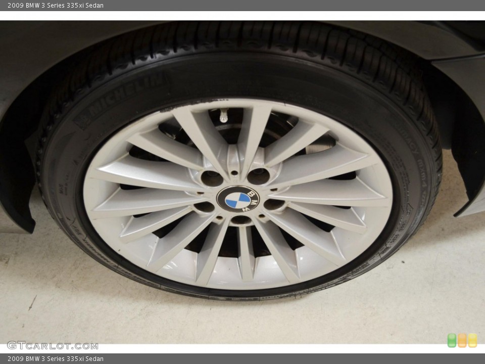 2009 BMW 3 Series 335xi Sedan Wheel and Tire Photo #93145480