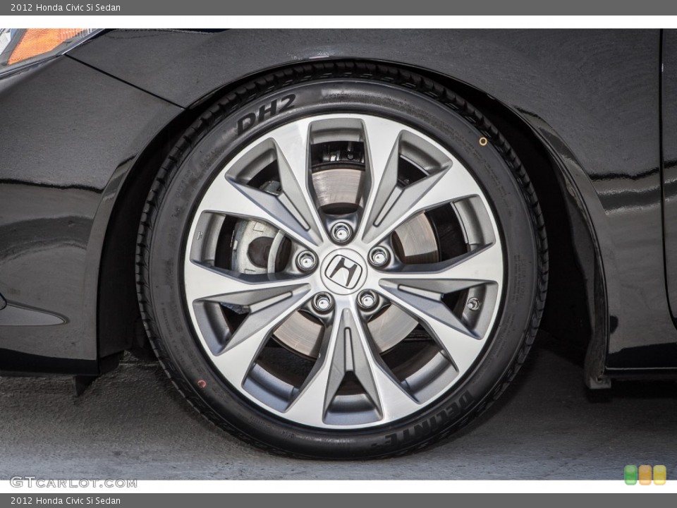 2012 Honda Civic Si Sedan Wheel and Tire Photo #93145873