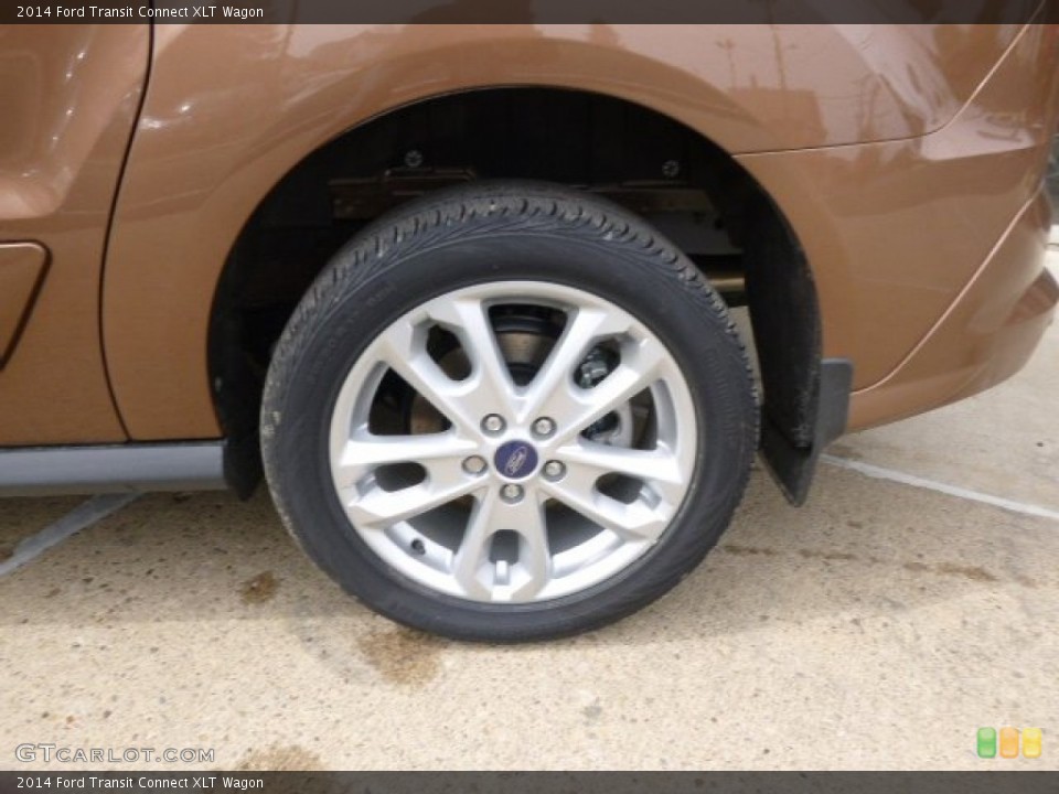 2014 Ford Transit Connect XLT Wagon Wheel and Tire Photo #93180574