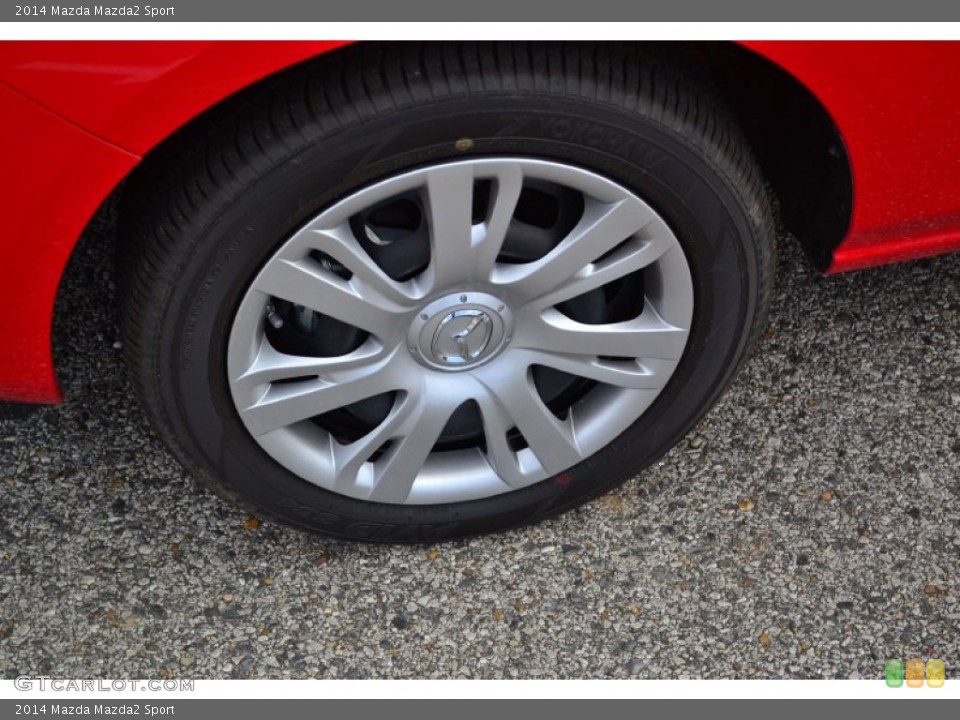 2014 Mazda Mazda2 Sport Wheel and Tire Photo #93204626